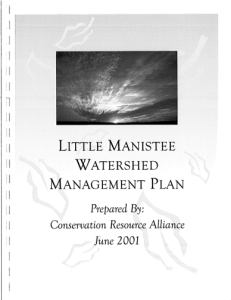 2001 Little Manistee River Watershed Management Plan